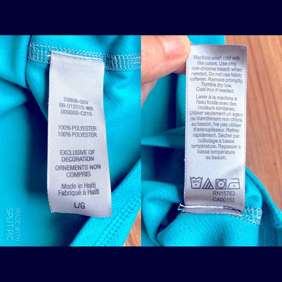 CHAMPION DUODRY+ Shirt Large Blue Active Women’s - Picture 5 of 14